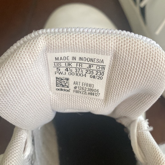 Adidas Grand Court Sneakers 💕Boys Size 5 - Picture 10 of 13